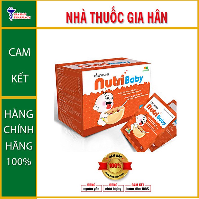 Cốm Vi Sinh Nutri Baby - Phòng Viêm Đường Hô Hấp &amp; Biếng Ăn