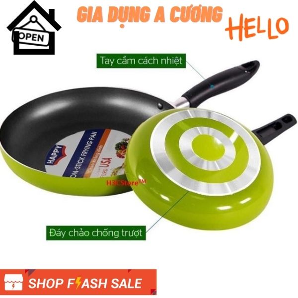 Chảo chống dính Happy cook (Không dùng cho bếp từ)