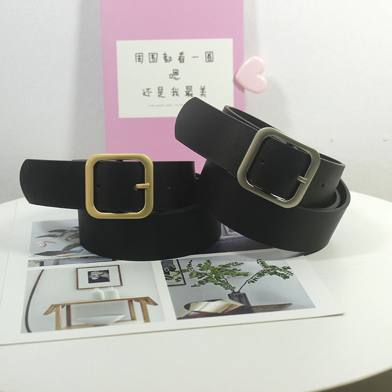 Thắt Lưng Giả Da Thời Trang Theo Phong Cách Hàn Quốc