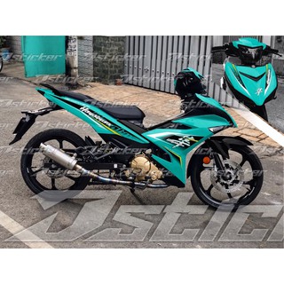 Tem Hayabusa Xe xanh ngọc Ex 150 - Tem rời