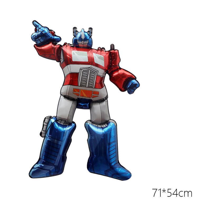 Bong Bóng Hình Transformers 3D Trang Trí Tiệc Sinh Nhật Cho Bé