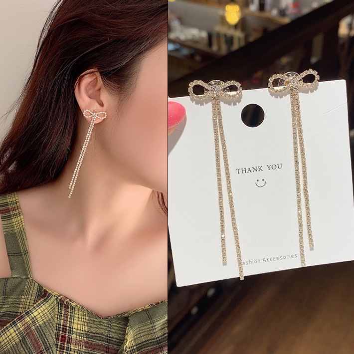 Đôi Bông Tai Dáng Rơi Họa Tiết Ngọc Trai Thời Trang Cho Nữ