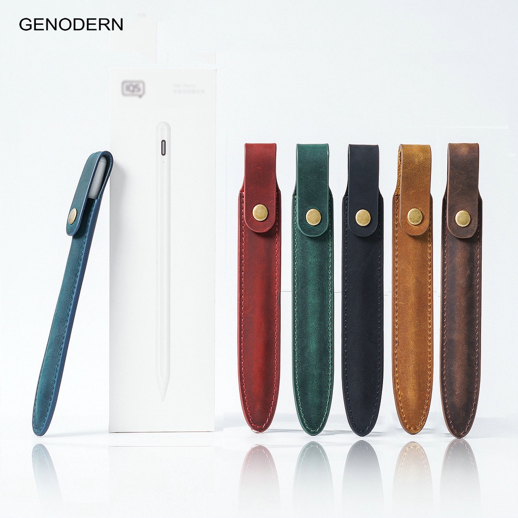 Bao Da Ngựa Máy Tính Phong Cách Retro Cho Apple pencil 2