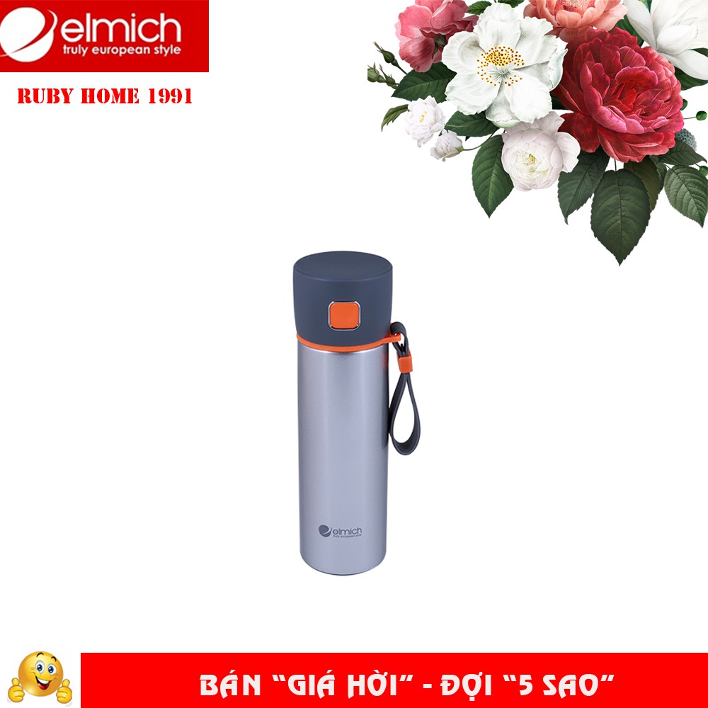 Bình giữ nhiệt/Phích giữ nhiệt Elmich 480 ml 2240689 inox 304 - Nhập khẩu Séc 100%