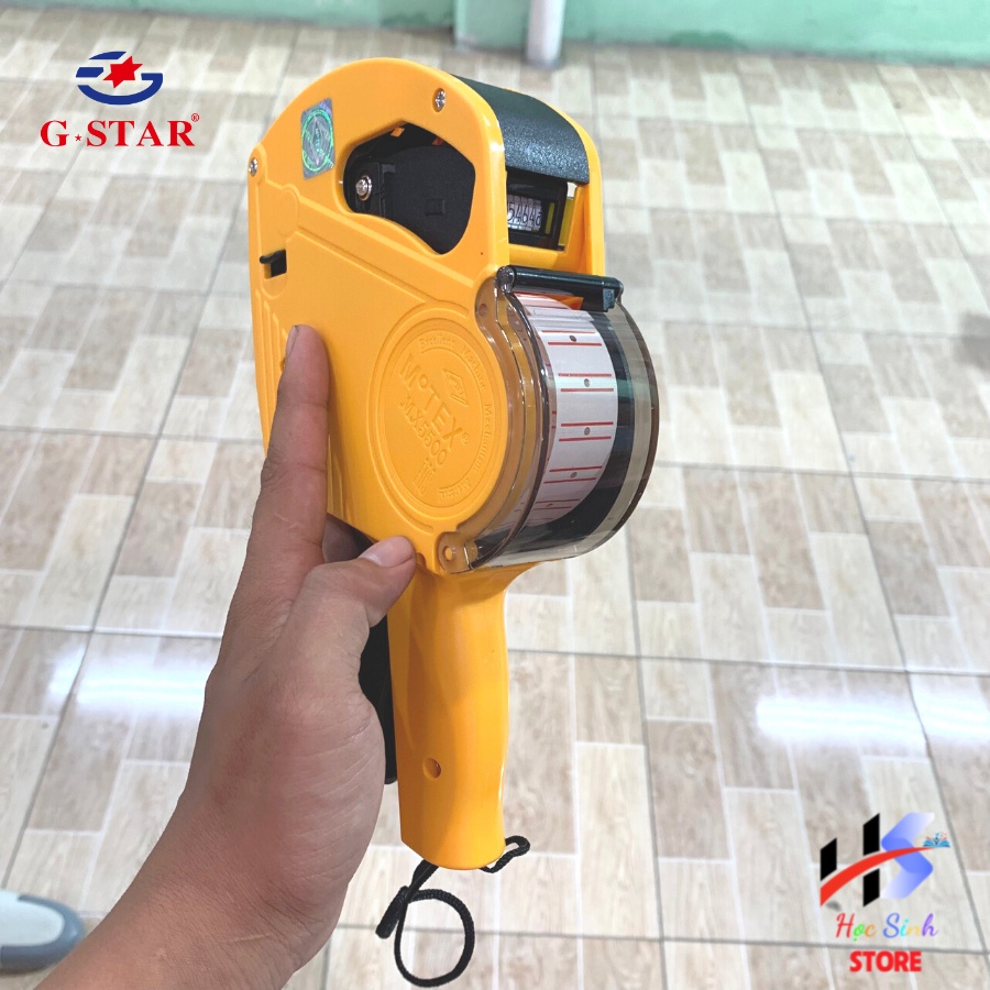 Máy Dán Giá 8 Nấc Kí Tự  Motex MX5500 EOS Hàn Quốc