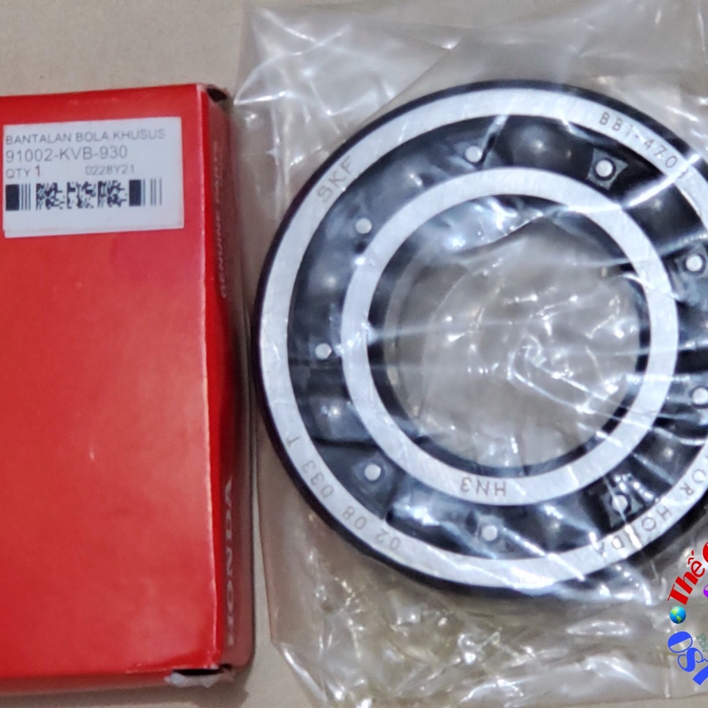 Bạc đạn dên lớn Air Blade (AB 110) zin Honda nhập khẩu Indonesia - 91002-KVB-930