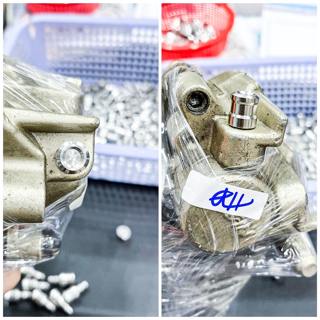 Ốc Salaya Xả gió heo dầu bộ 2 món Chuẩn Inox 304 xịn - TY Racing