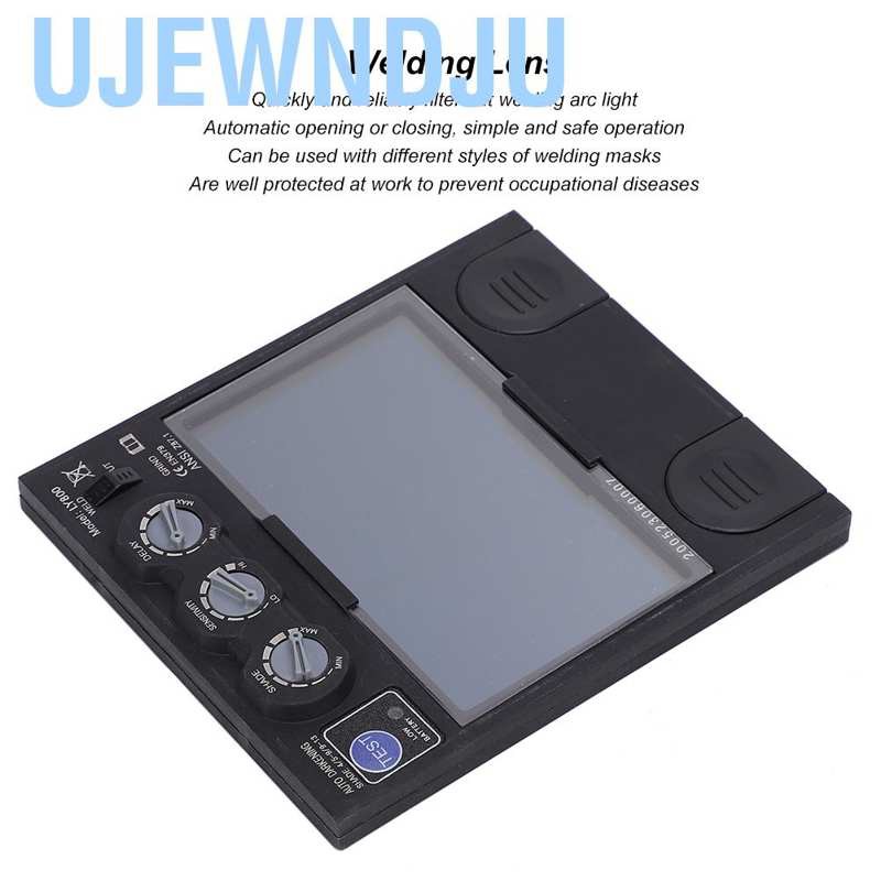 Ujewndju Automatic Charging Professional Accurate Welding Lens  Eco‑Friendly Auto for Outdoor