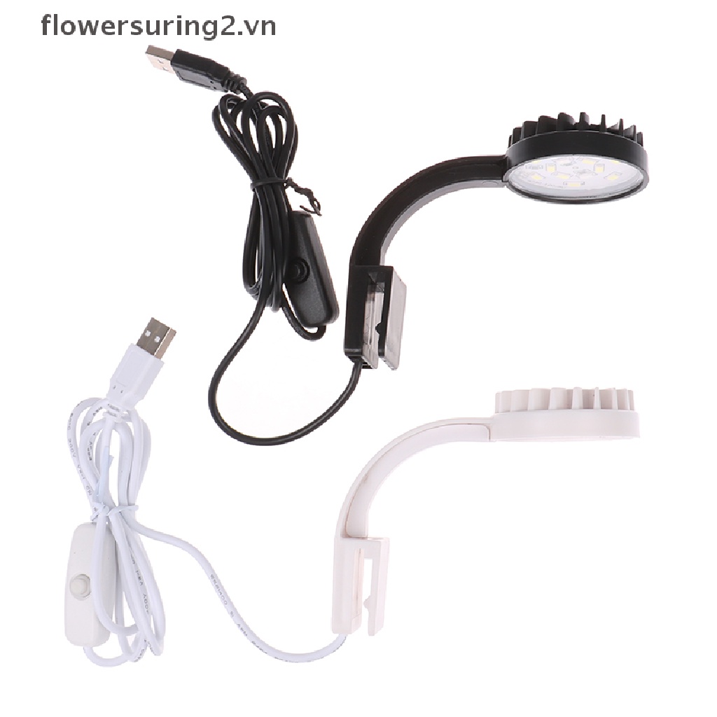 Đèn Led San Hô Mini Sạc Usb Độ Sáng Cao Dạng Kẹp Cho Bể Cá