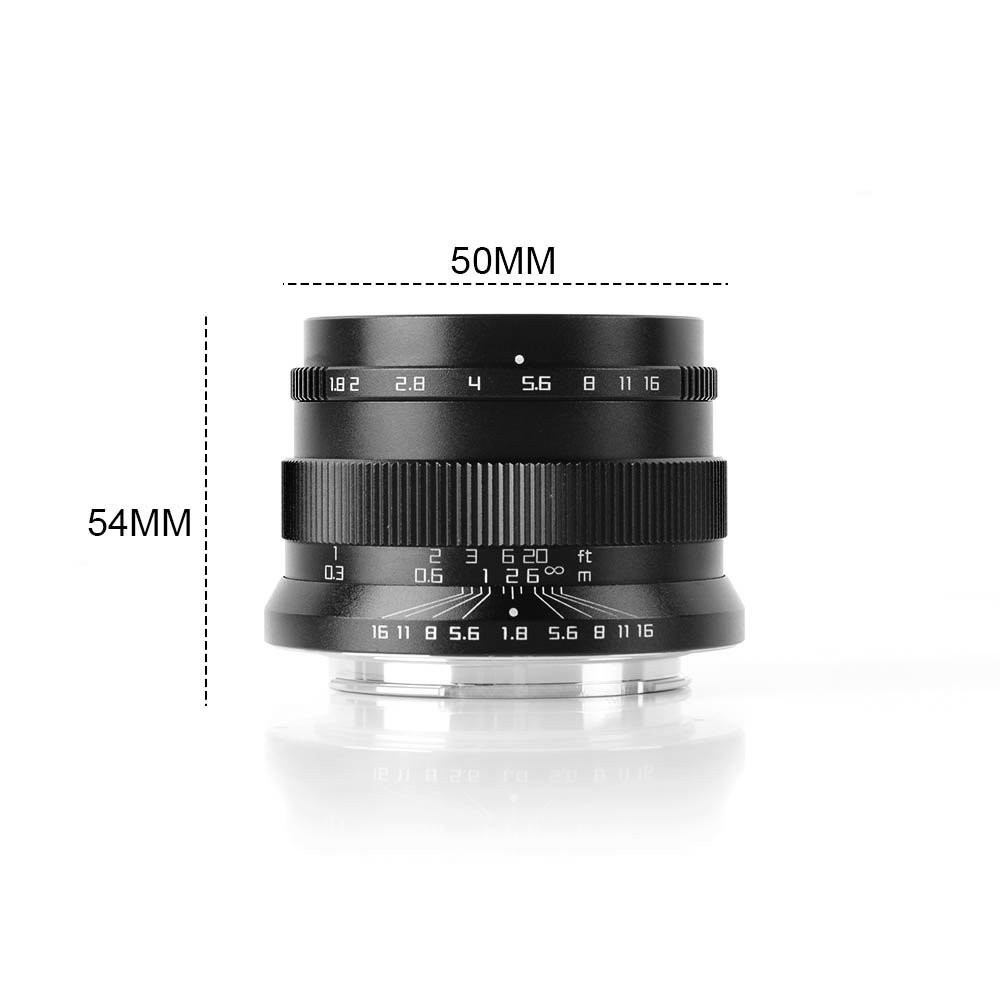(CÓ SẴN) Ống kính Zonlai Discover 22mm F1.8 có các ngàm cho Fujifilm, Sony, Canon EOS M và M4/3