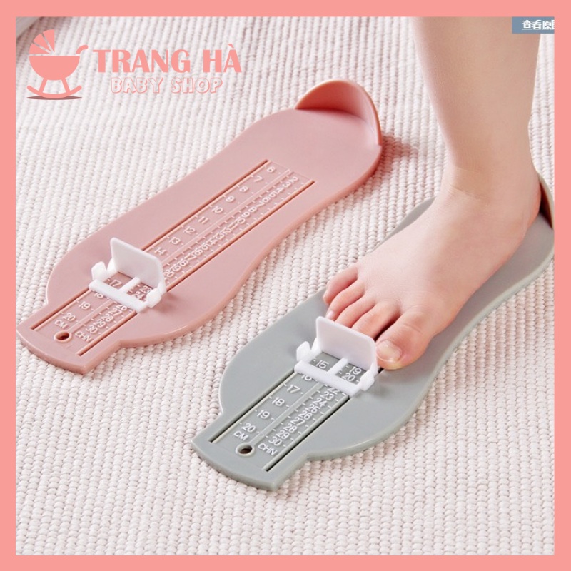 ⚡FreeShip⚡Thước Đo Chiều Dài Bàn Chân Cho Bé 3 Màu Siêu Xinh