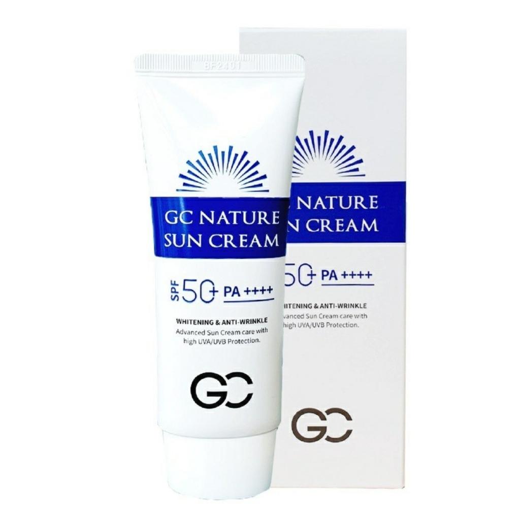 Kem Chống Nắng GC Nature Sun Cream SPF 50+ Nâng Tone Dưỡng Trắng