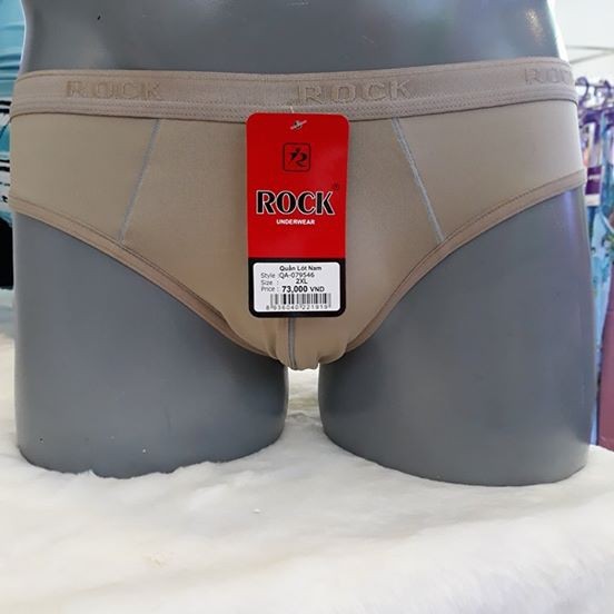 QUẦN LÓT NAM CAO CẤP ROCK 546, DÁNG BRIEF, THUN LẠNH