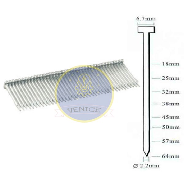 SÚNG BẮN ĐINH BÊ TÔNG ST64 TCK - Dùng máy nén khí - Bảo hành 12 tháng