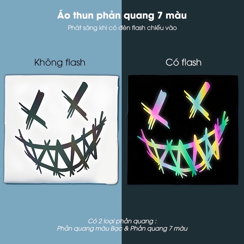 Áo Thun Phản Quang Finee, Áo Phông Unisex Nam Nữ Tay Ngắn Form Rộng Phản Quang Hình I'm Finee  / Thegioiaogame.com