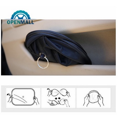 Tấm bạt che chắn nắng chống tia UV cho cửa kính sau xe hơi ô tô  tương thích Hyundai Accent Toyota Vios Innova