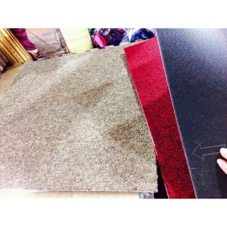 Combo 6 tấm thảm nỉ đế cao su (50×50)