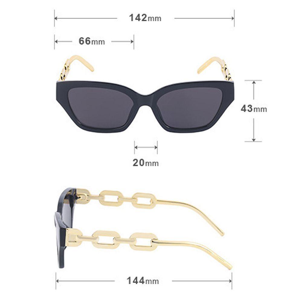 IVORY Kính Mát Mắt Mèo Chống Tia UV400 Thời Trang Cho Nữ