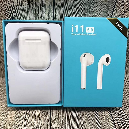 [BÃO SALE] TAI NGHE KHÔNG DÂY I11S - NÚT CẢM ỨNG NHƯ AIRPODS