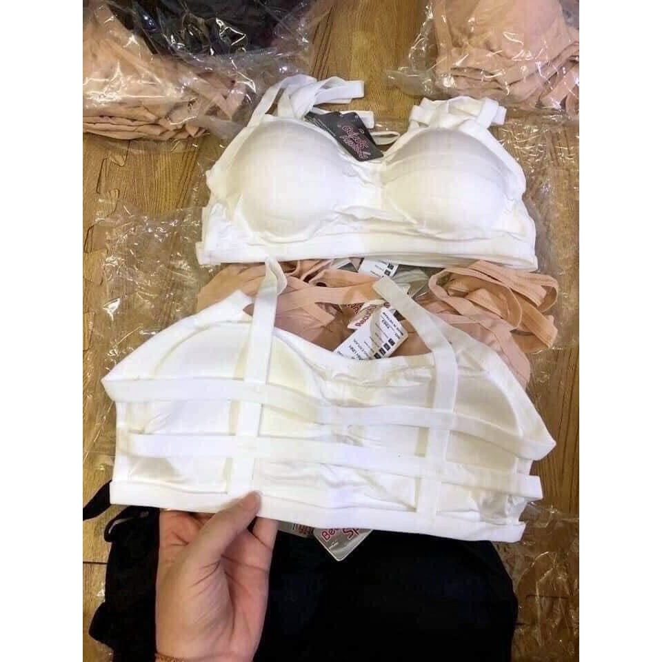 Áo bra học sinh, áo bra 3 dây không gọng ôm gọn chất thun mềm mại BRA03 | BigBuy360 - bigbuy360.vn