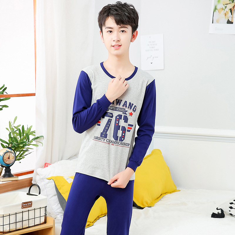 Bộ Đồ Ngủ 3 Món Bằng Cotton Họa Tiết Hoạt Hình Cho Bé