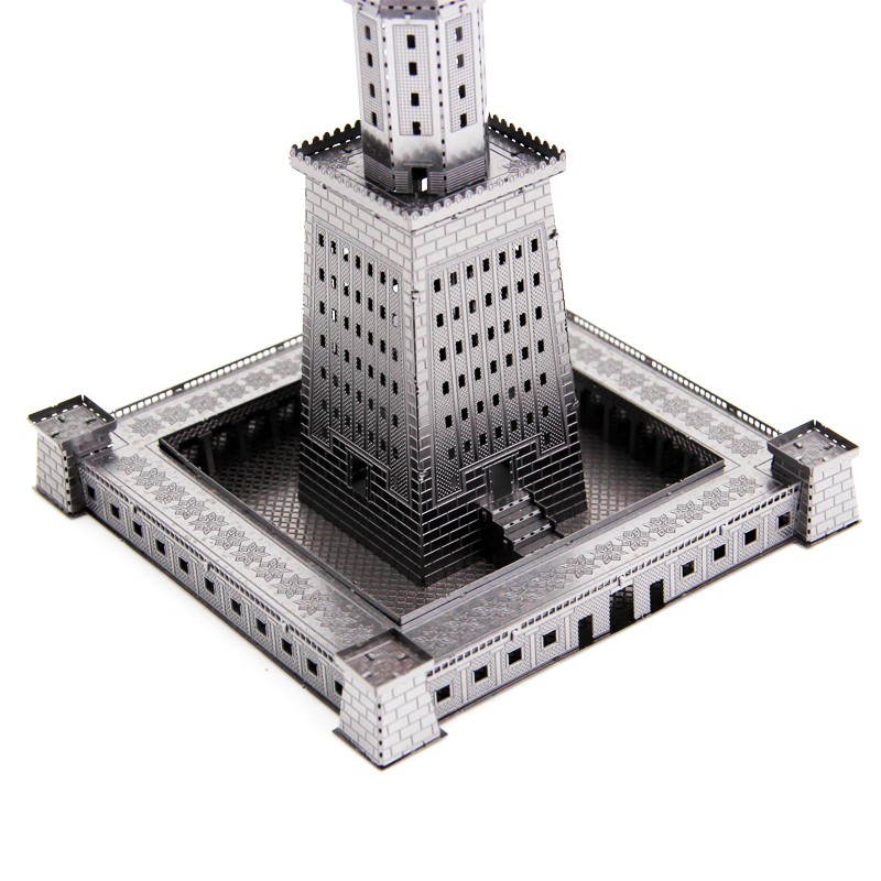 Mô Hình Lắp Ghép kim Loại 3D Hải Đăng Alexandria