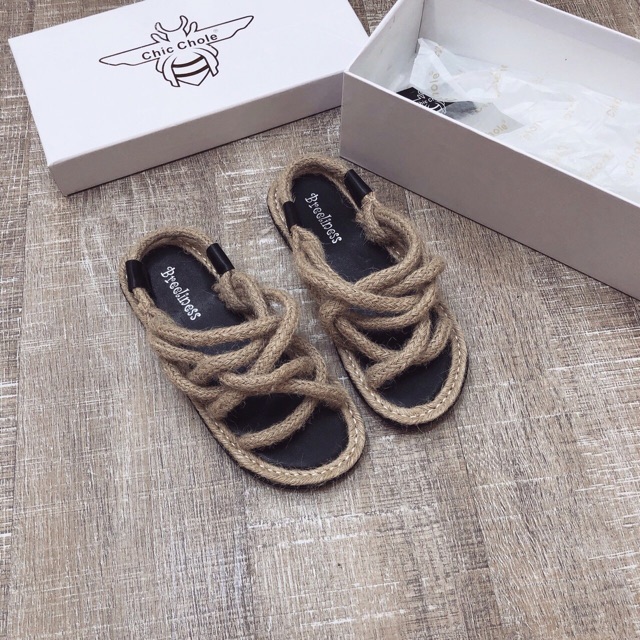 Sandal cói fullbox