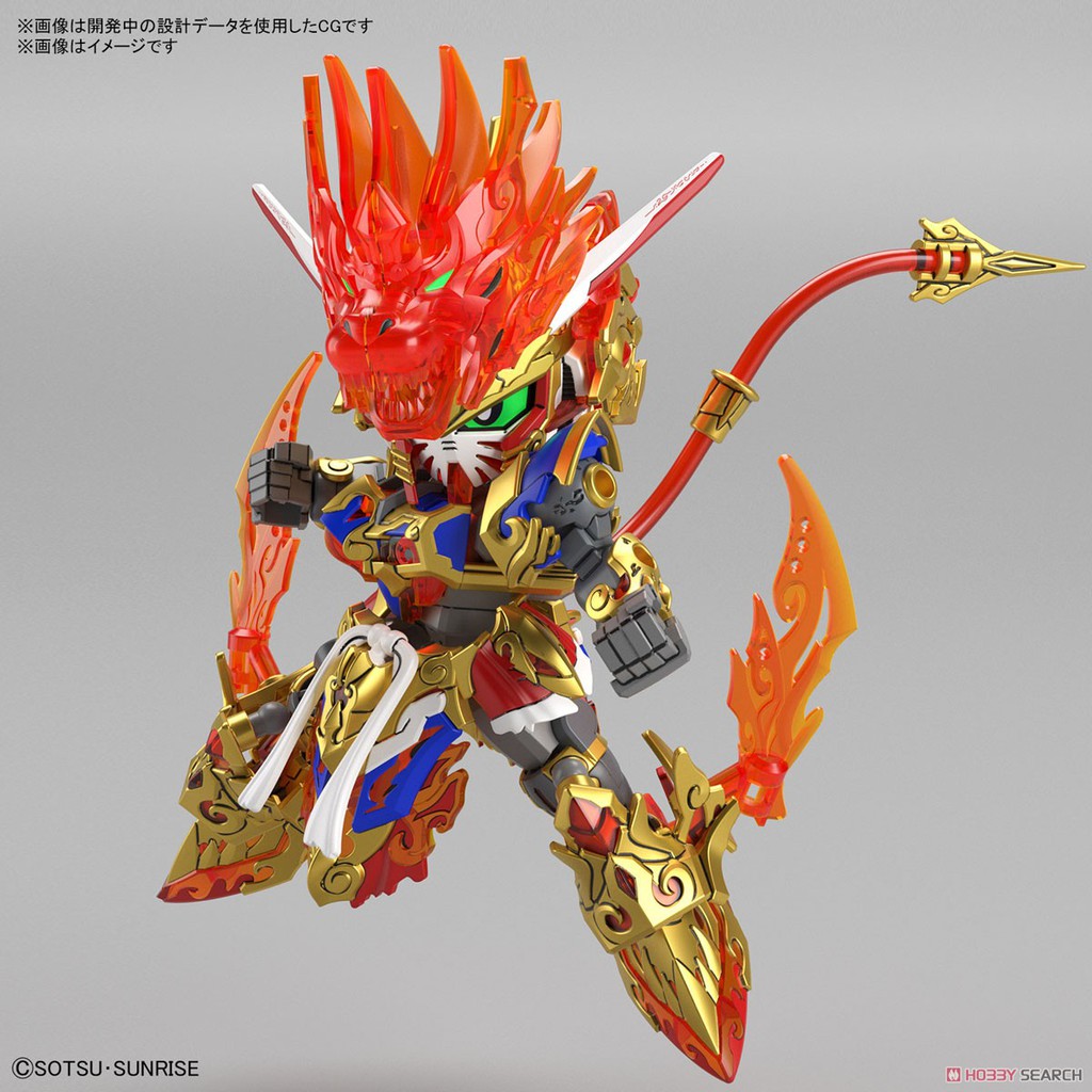 Mô hình lắp ráp SD W Heroes Wukong Impulse Gundam Bandai