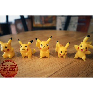 Bộ 6 con mô hình Pikachu siêu dễ thương