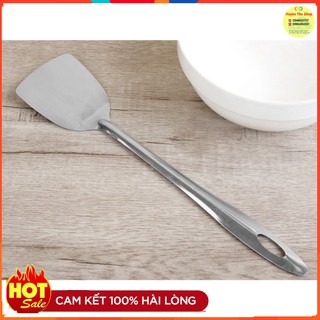 Vá lật chiên xào inox đặc Sài Gòn - Xẻng lật inox