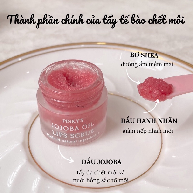 TẨY DA CHẾT MÔI - Jojoba Oil Lips Scrub