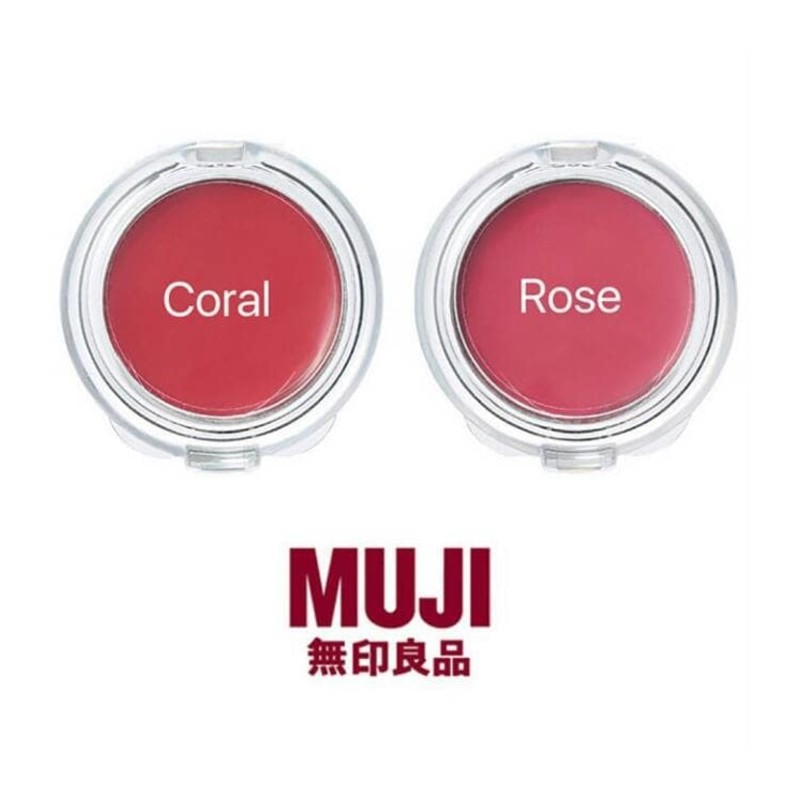 Son và má hồng 2in1 Muji 2-Way Lip and Cheek Color 2.6g - Nhật Bản