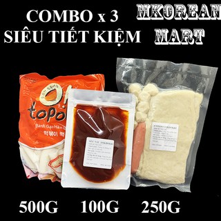 500G BÁNH GẠO SANADLE + 100G SỐT TOK + COMBO 250G CHẢ CÁ, CÁ VIÊN, XÚC XÍCH