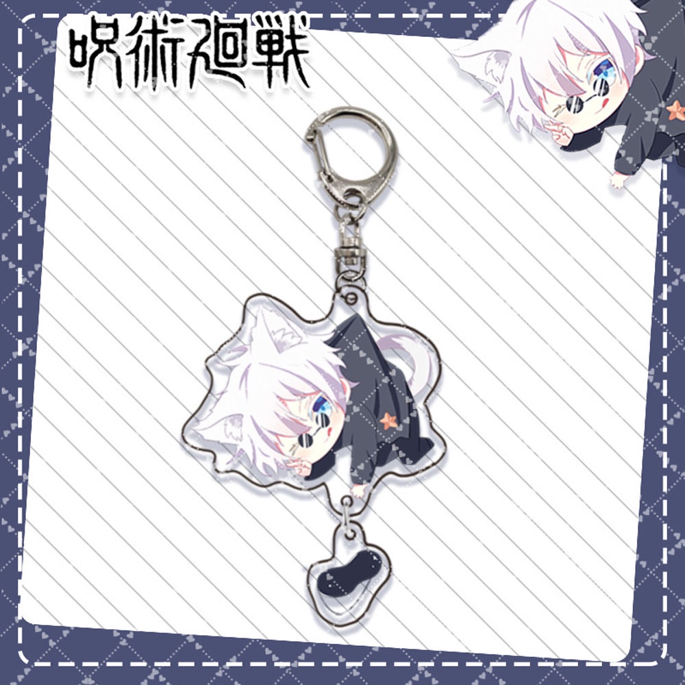 Móc Khóa Acrylic Hình Nhân Vật Anime
