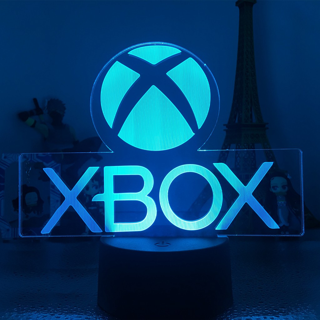 Đèn Led 3d Hình Hoạt Hình Điều Khiển Bằng Ứng Dụng Cho Xbox