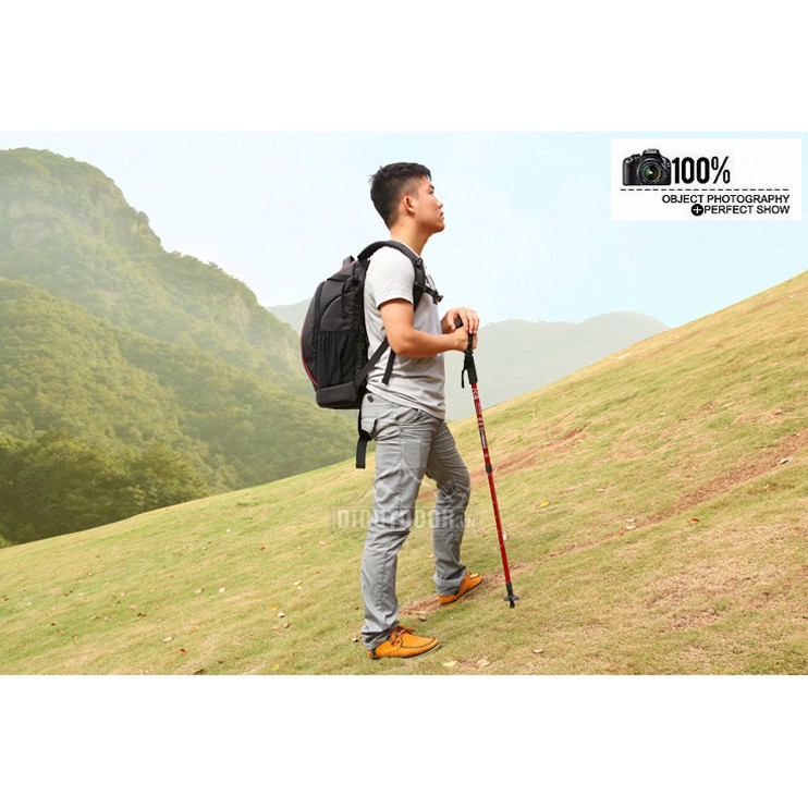 Gậy leo núi chống sốc gấp gọn gậy trekking