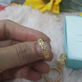 Nhẫn kim tiền vàng