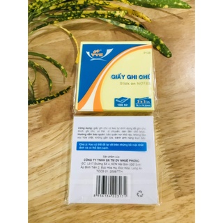 Giấy note vàng 3x3 tth