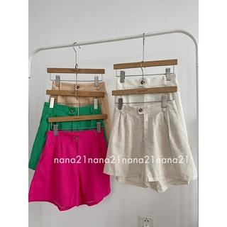 Quần shorts đũi nhiều màu Nana21 Nanastore21