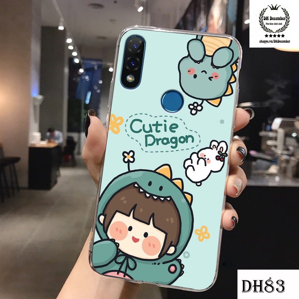 Ốp lưng Vsmart JOY 2 PLUS in hình 3D lucky, gấu Beer xinh xắn - KHÔNG NÊN BỎ LỠ