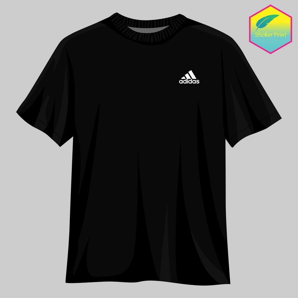 Logo Adidas nhiều màu in áo tại nhà dễ dàng, có hướng dẫn in gửi kèm