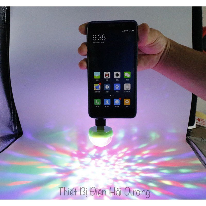 Đèn Led Vũ Trường USB Cảm Ứng Theo Nhạc