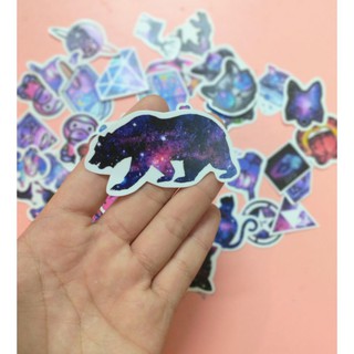 10-50 hình sticker galaxy decal(random hình)