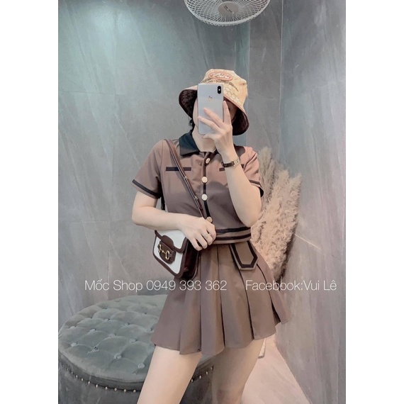 SET NÂU VIỀN ĐEN KÈM ẢNH TỰ CHỤP | BigBuy360 - bigbuy360.vn