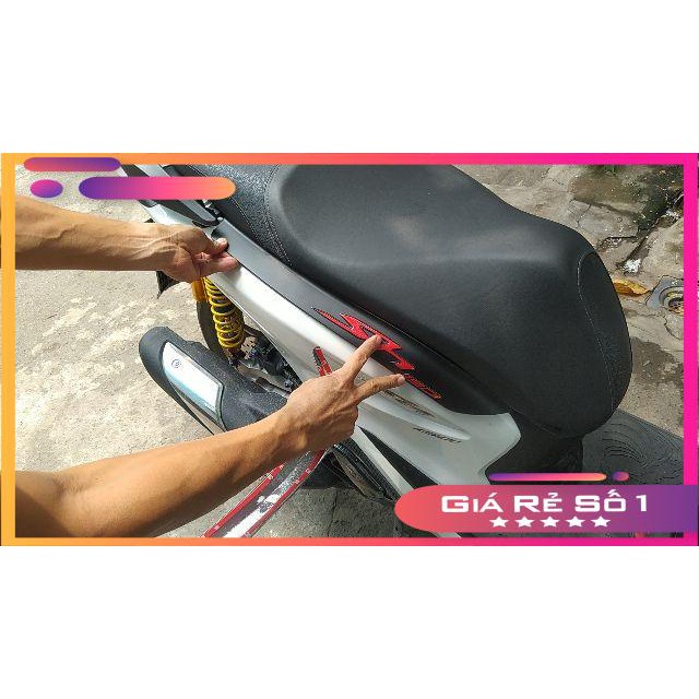 PHU KIEN TRANG TRI XE MAY GIA RE !!!!! Nẹp sườn SH 2020 màu đen, chữ đỏ