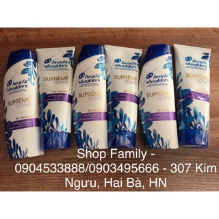 Cặp dầu gội đầu trị gầu Head&sholuders- Xách tay Đức