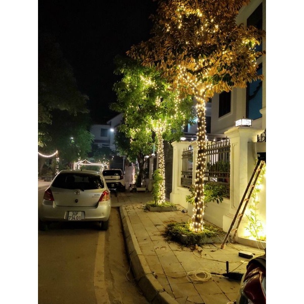 Dây led f5 điện 12v hàng chống nước chuyên trang trí ngoài trời dùng để quấn cây, decor mọi không gian siêu sáng và đẹp