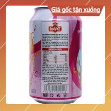 Lốc 6 chai Nước chanh leo Push Max lon 330ml