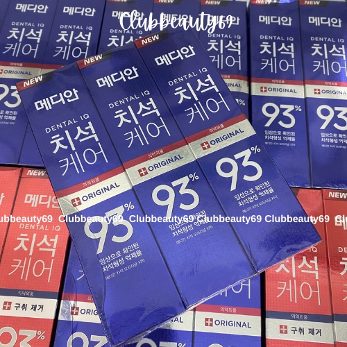 Kem đánh răng, kem làm sạch, thơm miệng Median Hàn Quốc (trả order)