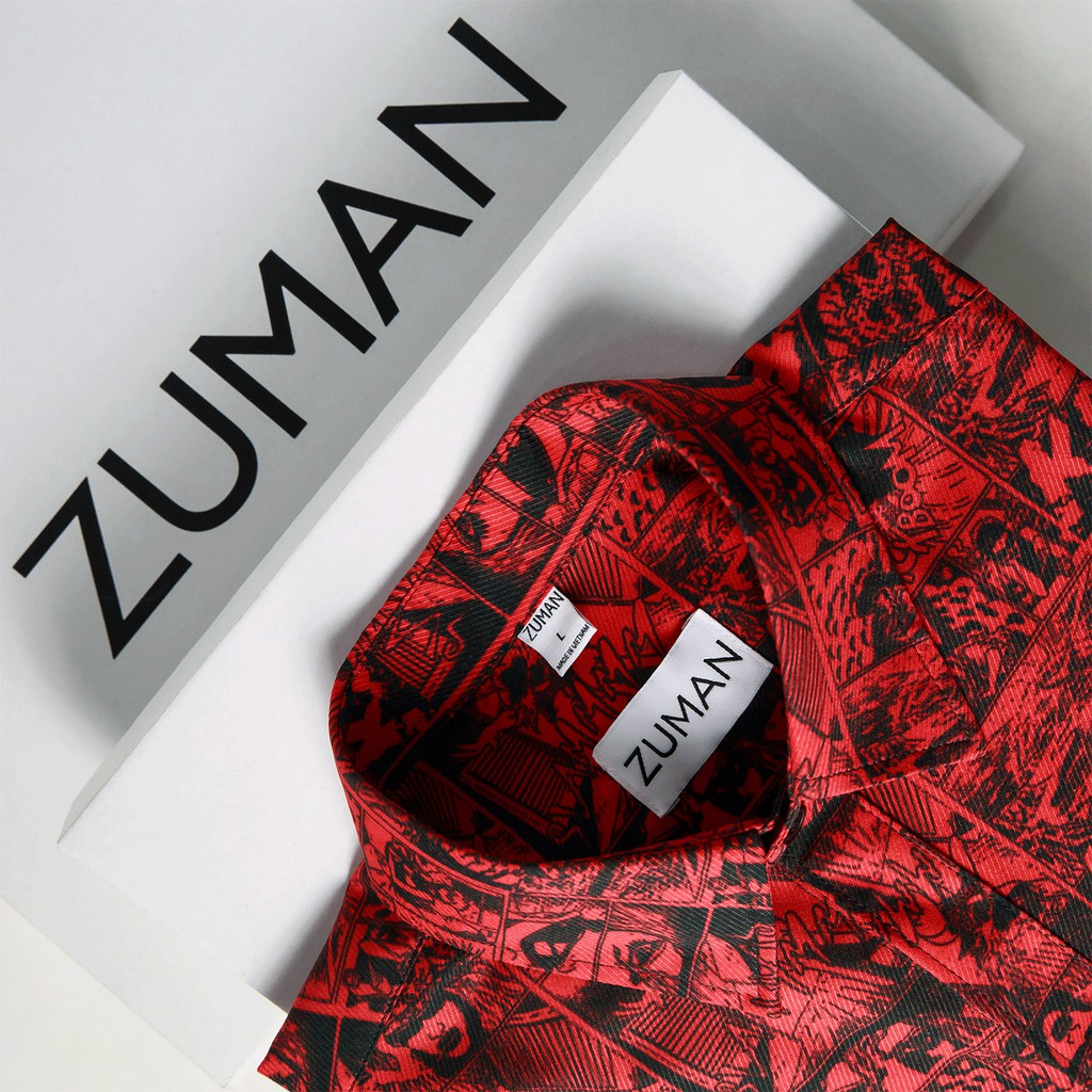 Áo sơ mi nam họa tiết Kasubi shirt ASM208 ZUMAN from suông, vải lụa vân chéo cao cấp, không nhăn, thoáng mát | BigBuy360 - bigbuy360.vn